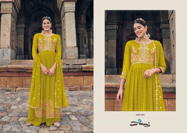 Your Choice Haldi Special Geirgette Designer Salwar Suit Collection